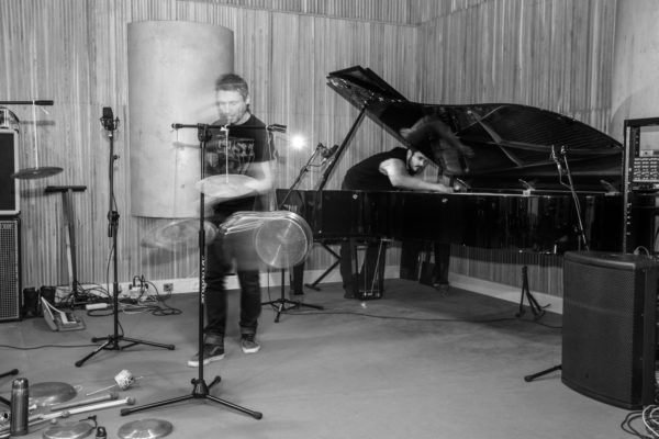 Mammoth Ulthana – Jacek Doroszenko and Rafał Kołacki, Particular Factors – recording session, Quality Studio, Warszawa
