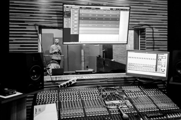 Mammoth Ulthana – Jacek Doroszenko and Rafał Kołacki, Particular Factors – New album recording session, Happy Light studio